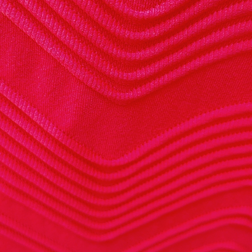 American Living Sleeveless Jacquard Rose Coral Dress Size 14 - Picture 3 of 6